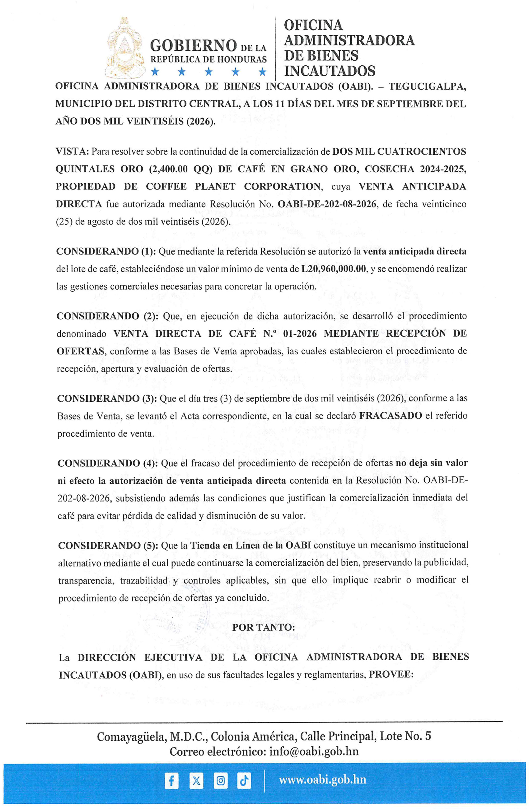 Venta directa